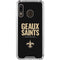NFL New Orleans Saints Team Motto Galaxy A30 Clear Case