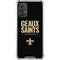 NFL New Orleans Saints Team Motto Galaxy A32 5G Clear Case