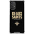 NFL New Orleans Saints Team Motto Galaxy A32 5G Clear Case