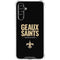 NFL New Orleans Saints Team Motto Galaxy A54 5G Clear Case