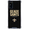 NFL New Orleans Saints Team Motto Galaxy S20 FE Clear Case