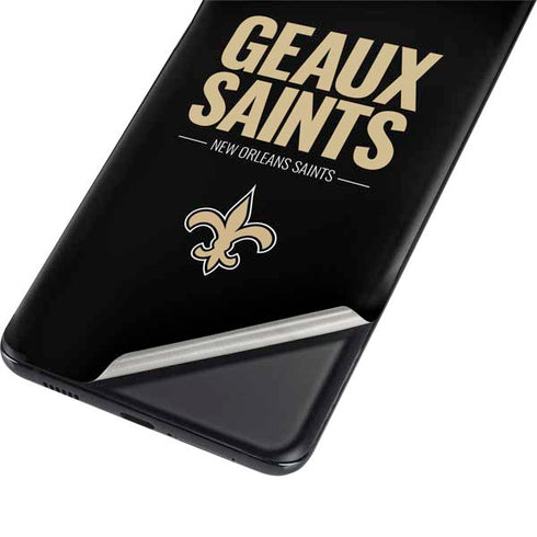 NFL New Orleans Saints Team Motto Galaxy S21 Plus 5G Skin