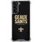 NFL New Orleans Saints Team Motto Galaxy S22 Clear Case