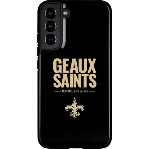 NFL New Orleans Saints Team Motto Galaxy S22 Plus Pro Case