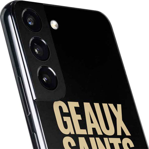 NFL New Orleans Saints Team Motto Galaxy S22 Skin