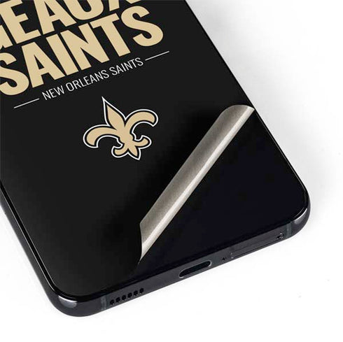 NFL New Orleans Saints Team Motto Galaxy S22 Skin