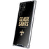 NFL New Orleans Saints Team Motto Galaxy S22 Ultra Clear Case