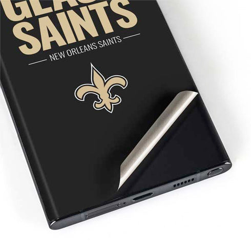 NFL New Orleans Saints Team Motto Galaxy S22 Ultra Skin