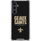 NFL New Orleans Saints Team Motto Galaxy S23 FE Clear Case