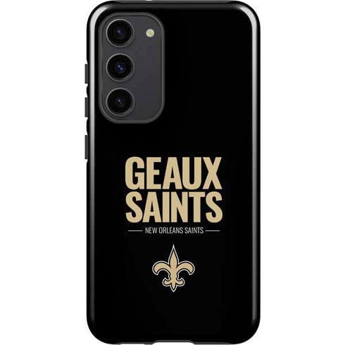 NFL New Orleans Saints Team Motto Galaxy S23 Plus Pro Case