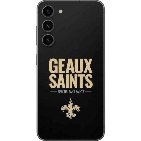 NFL New Orleans Saints Team Motto Galaxy S23 Plus Skin