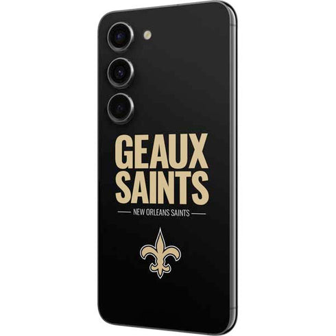 NFL New Orleans Saints Team Motto Galaxy S23 Skin