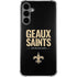 NFL New Orleans Saints Team Motto Galaxy S24 Plus Clear Case