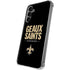 NFL New Orleans Saints Team Motto Galaxy S24 Plus Clear Case