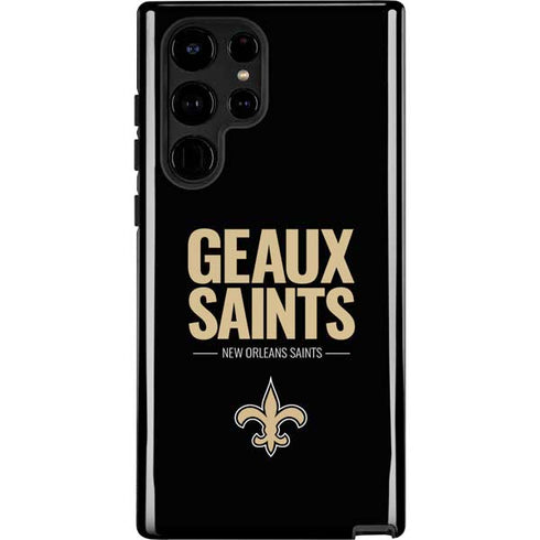 NFL New Orleans Saints Team Motto Galaxy S24 Ultra Impact Case