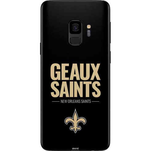 NFL New Orleans Saints Team Motto Galaxy S9 Skin