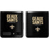 NFL New Orleans Saints Team Motto Galaxy Z Flip Skin