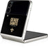 NFL New Orleans Saints Team Motto Galaxy Z Flip4 5G Skin