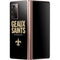 NFL New Orleans Saints Team Motto Galaxy Z Fold2 5G Skin