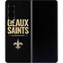 NFL New Orleans Saints Team Motto Galaxy Z Fold4 5G Skin