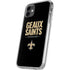 NFL New Orleans Saints Team Motto iPhone 11 Clear Case