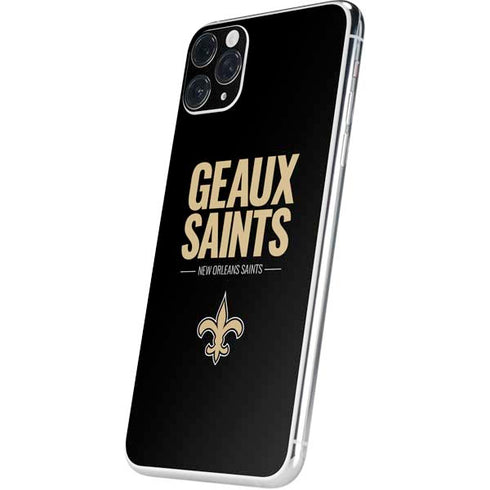 NFL New Orleans Saints Team Motto iPhone 11 Pro Max Skin