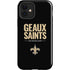 NFL New Orleans Saints Team Motto iPhone 12 Impact Case