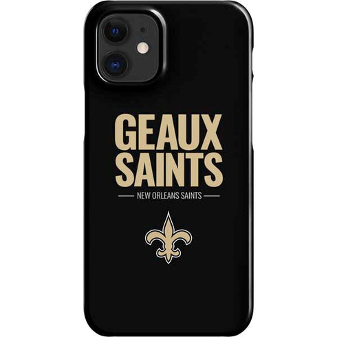 NFL New Orleans Saints Team Motto iPhone 12 Mini Lite Case