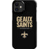 NFL New Orleans Saints Team Motto iPhone 12 Mini Lite Case