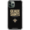 NFL New Orleans Saints Team Motto iPhone 12 Pro Clear Case