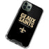 NFL New Orleans Saints Team Motto iPhone 12 Pro Clear Case