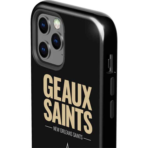 NFL New Orleans Saints Team Motto iPhone 12 Pro Impact Case