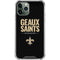 NFL New Orleans Saints Team Motto iPhone 12 Pro Max Clear Case