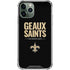 NFL New Orleans Saints Team Motto iPhone 12 Pro Max Clear Case