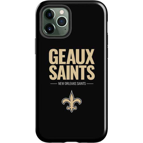 NFL New Orleans Saints Team Motto iPhone 12 Pro Max Impact Case