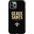 NFL New Orleans Saints Team Motto iPhone 12 Pro Max Impact Case