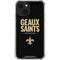NFL New Orleans Saints Team Motto iPhone 13 Clear Case