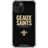 NFL New Orleans Saints Team Motto iPhone 13 Clear Case
