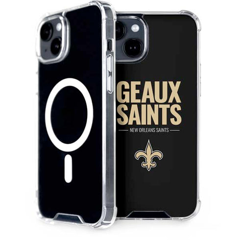 NFL New Orleans Saints Team Motto iPhone 13 MagSafe Case