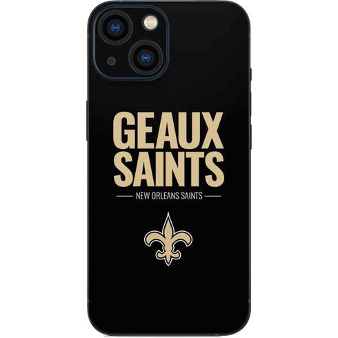 NFL New Orleans Saints Team Motto iPhone 13 Mini Skin