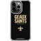 NFL New Orleans Saints Team Motto iPhone 13 Pro Clear Case