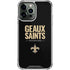 NFL New Orleans Saints Team Motto iPhone 13 Pro Max Clear Case