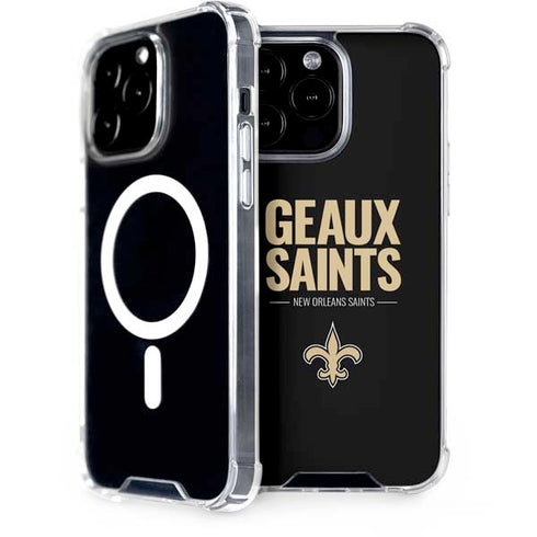 NFL New Orleans Saints Team Motto iPhone 13 Pro Max MagSafe Case