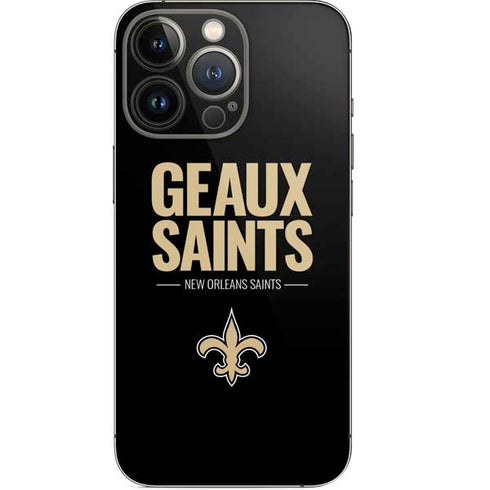 NFL New Orleans Saints Team Motto iPhone 13 Pro Skin