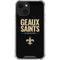 NFL New Orleans Saints Team Motto iPhone 14 Clear Case