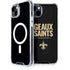 NFL New Orleans Saints Team Motto iPhone 15 Plus MagSafe Case