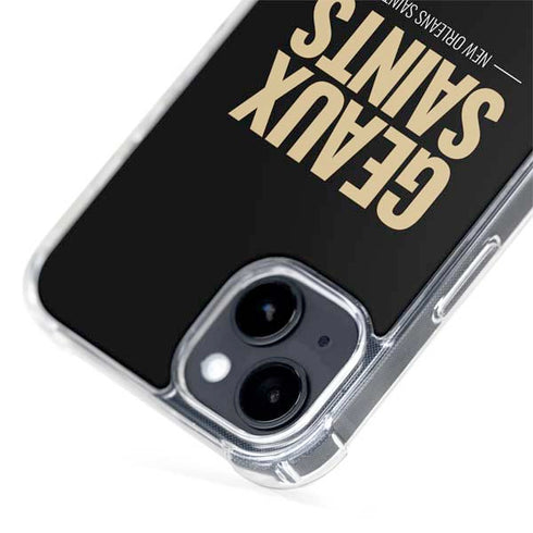 NFL New Orleans Saints Team Motto iPhone 15 Plus MagSafe Case
