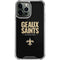 NFL New Orleans Saints Team Motto iPhone 15 Pro Max Clear Case