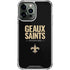 NFL New Orleans Saints Team Motto iPhone 15 Pro Max Clear Case