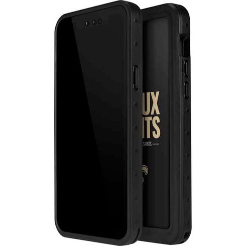 NFL New Orleans Saints Team Motto iPhone 14 Pro Max Waterproof Case
